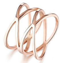 Load image into Gallery viewer, Melbourne Interlaced Modern Ring - Luna Jwl
