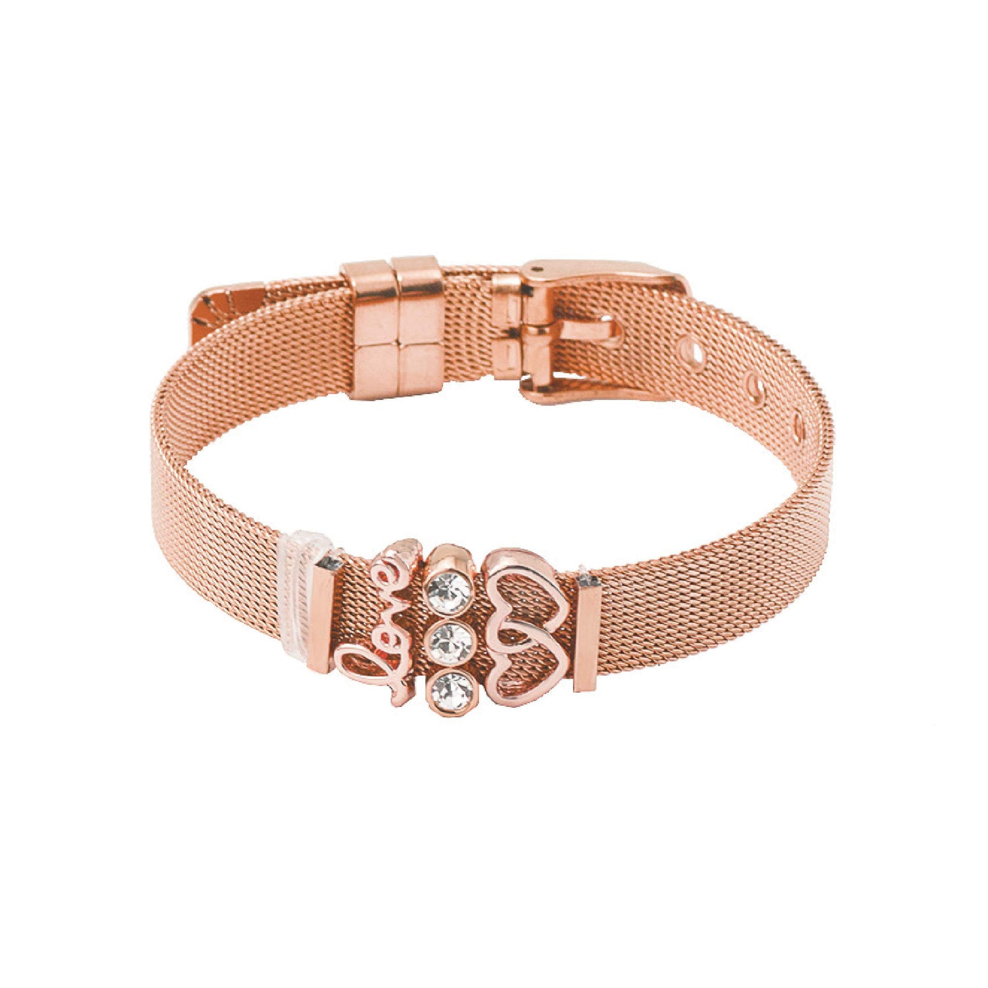 Cancun Love Mesh Bracelet - Luna Jwl